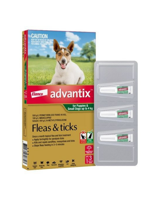 Advantix Dog 0-4kg (Small)