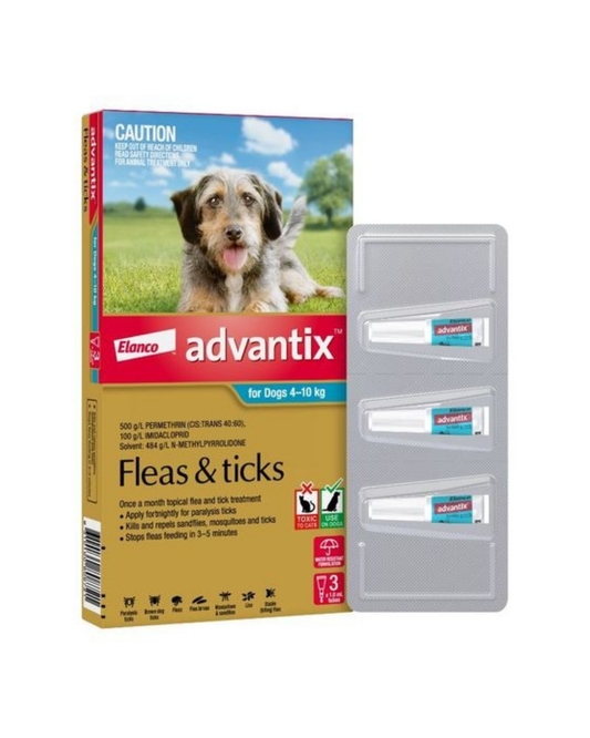Advantix Dog 4-10kg (Medium)
