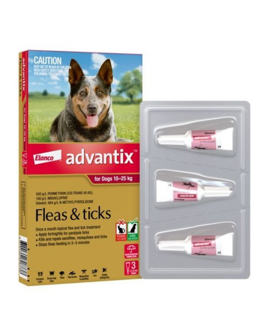 Advantix Dog 10-25kg (Large)