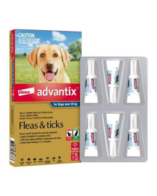 Advantix Dog 25kg Plus (Xtra Large)
