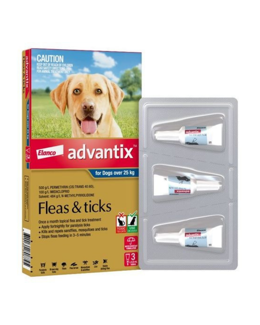 Advantix Dog 25kg Plus (Xtra Large)