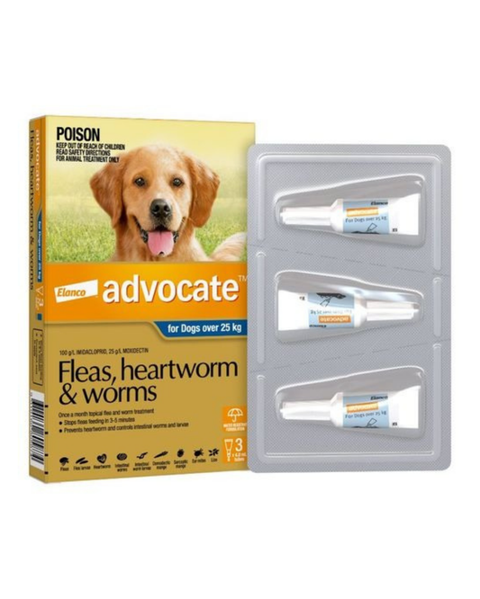 Advocate Dog 25kg Plus (Xtra Large)