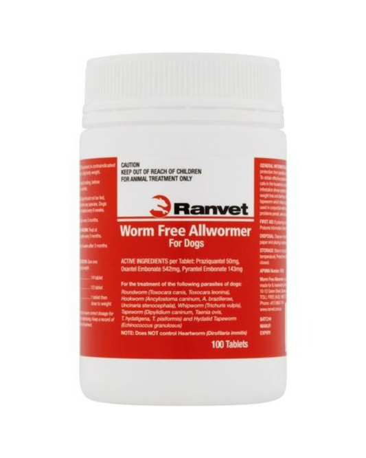 Allwormer Tablets for Dogs (10kg)