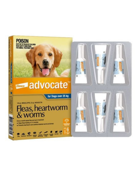 Advocate Dog 25kg Plus (Xtra Large)