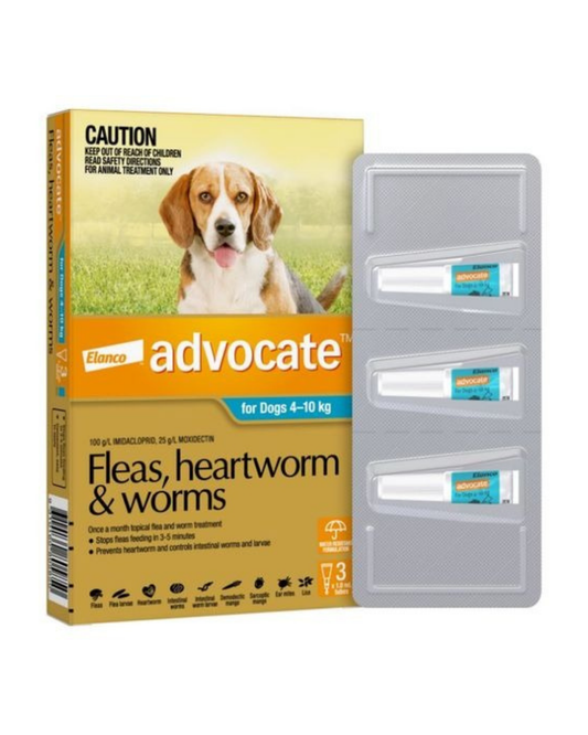 Advocate Dog 4-10kg (Medium)