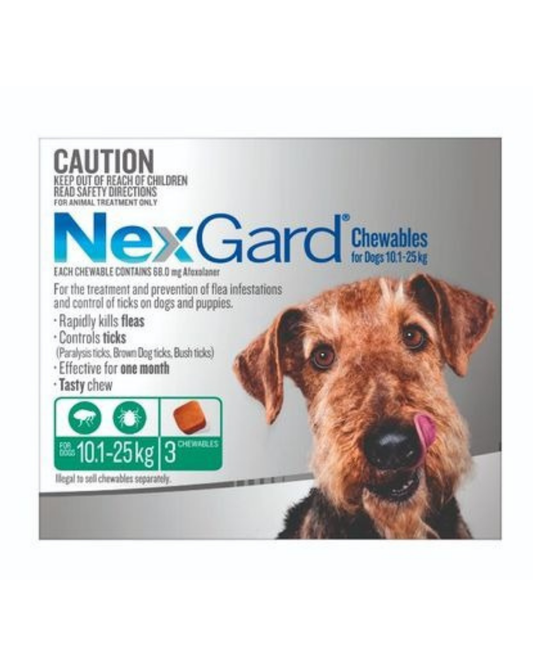 NexGard For Dogs 10-25kg