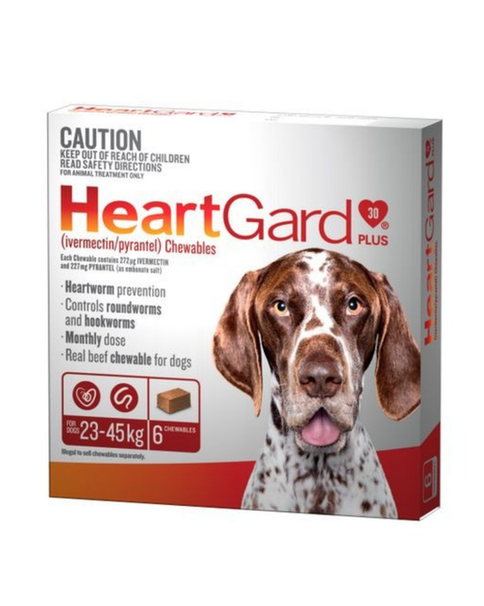 Heartgard Plus 23-45kg Brown