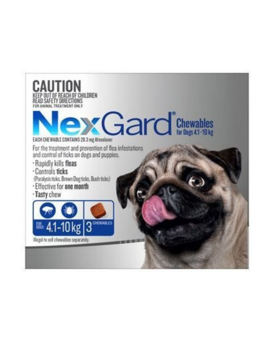 NexGard For Dogs 4.1-10kg