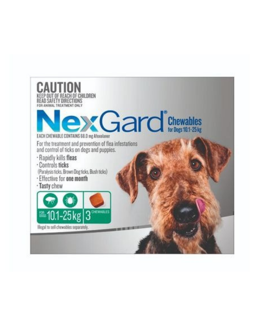 NexGard For Dogs 10-25kg