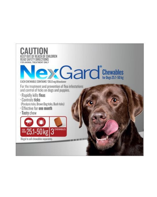 NexGard For Dogs 25-50kg