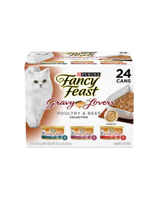 Fancy Feast Classic Gravy Lovers Poultry & Beef