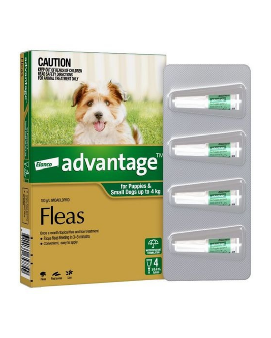 Advantage Dog 0-4kg (Small)
