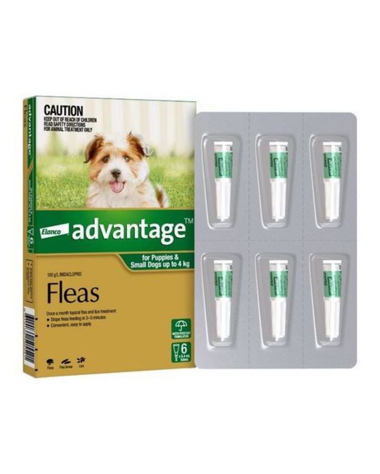 Advantage Dog 0-4kg (Small)