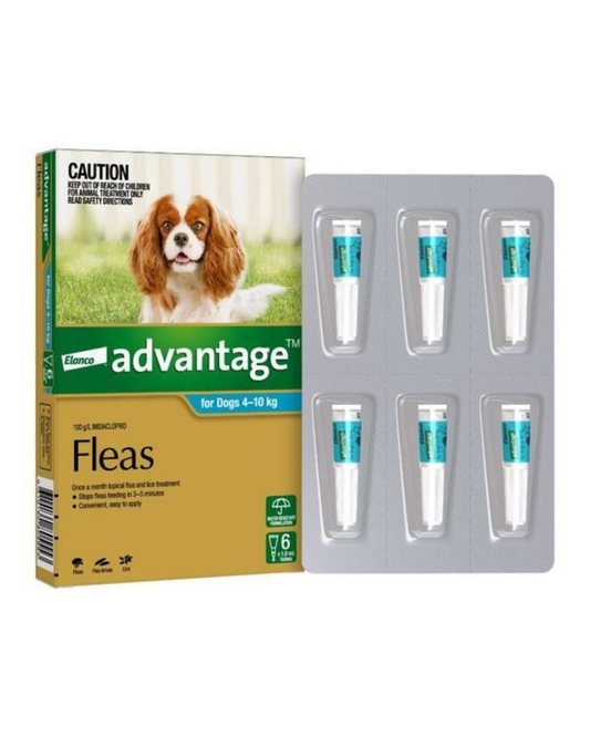 Advantage Dog 4-10kg (Medium)