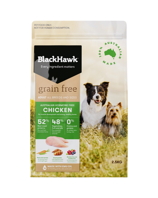 Black Hawk Adult Dog Grain Free Chicken