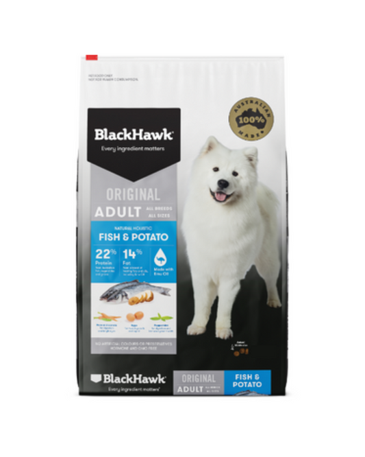 Black Hawk Adult Dog Fish & Potato