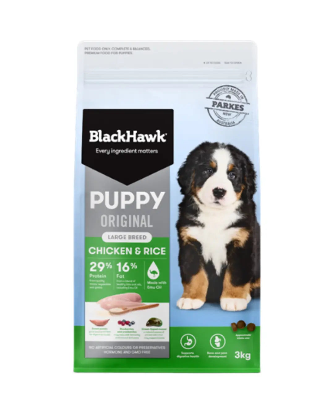Black Hawk Puppy Large Breed Chicken & Rice