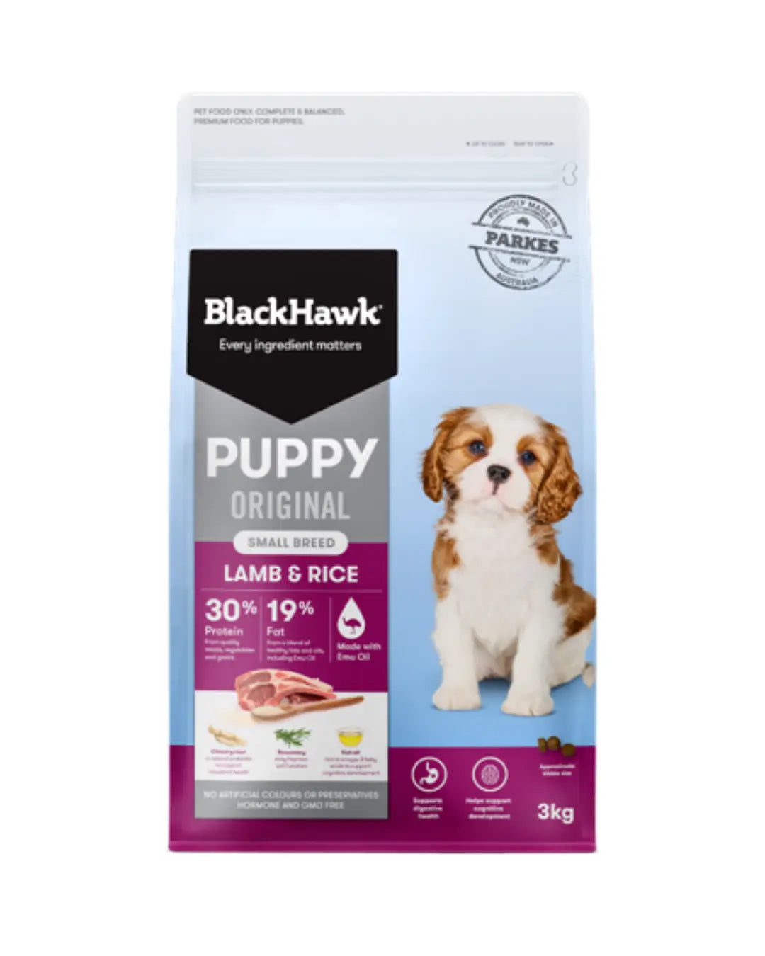 Black Hawk Puppy Small Breed Lamb & Rice