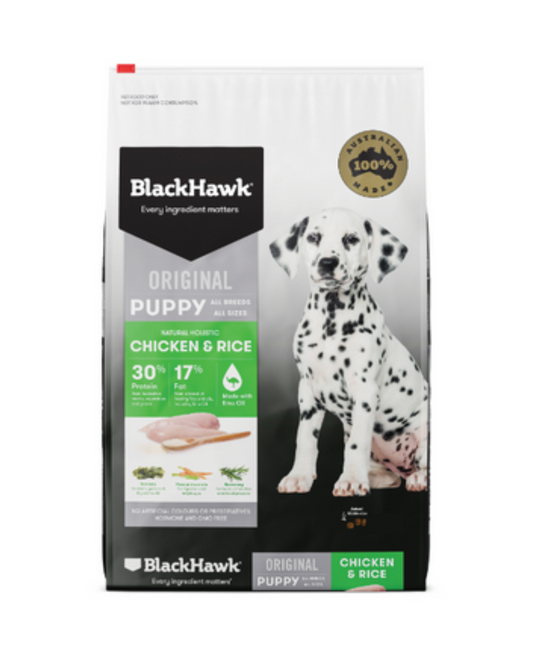 Black Hawk Puppy Medium Breed Chicken & Rice