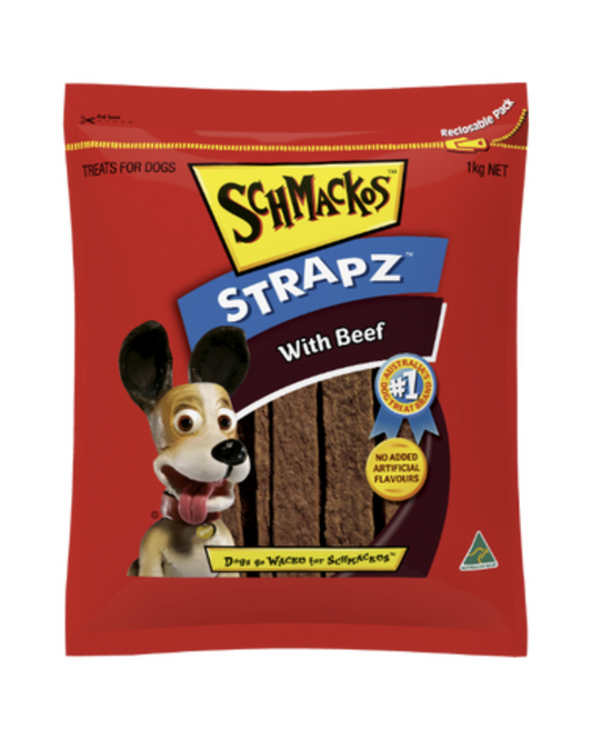 Schmackos Beef Strapz
