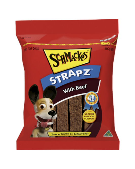 Schmackos Beef Strapz