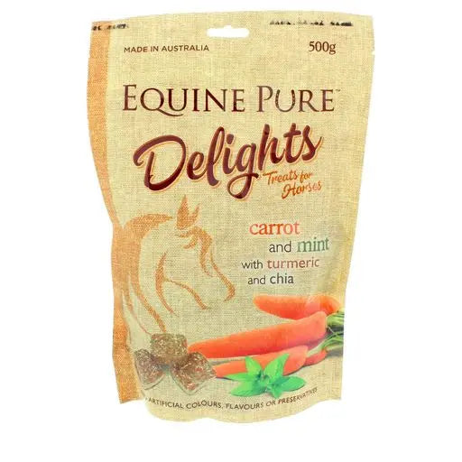 Equine Pure Delights: Carrot Mint Turmeric & Chia