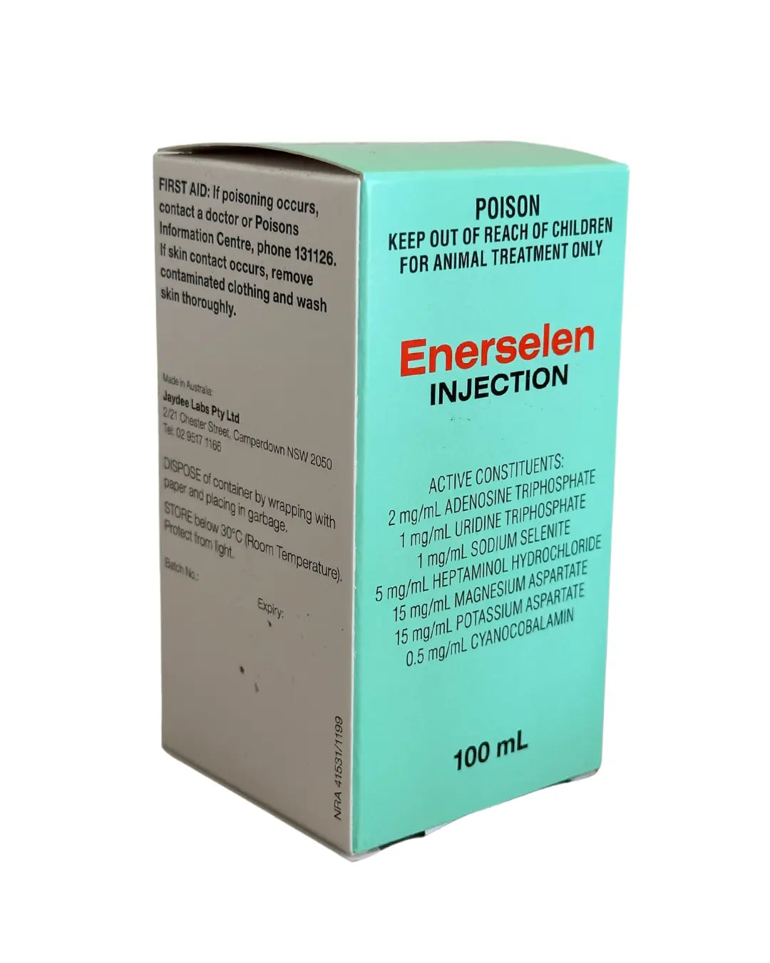 Selenium Inj Enerselen Injection 100ml - Selenium Vitamin E Horse Treatment – Mutts ...