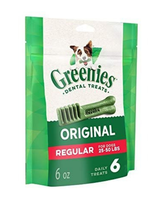 Greenies Dental Dog Treats Regular